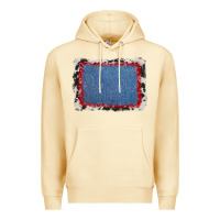 Pina Colada cowhide bandana denim background Premium Hoodie - AdoDesignShop