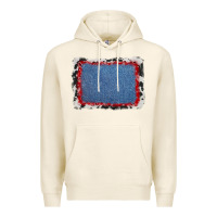 Tofu cowhide bandana denim background Premium Hoodie - AdoDesignShop