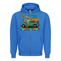 True Royal country roads take me home Zipper Hoodie - RanaPortraitStore