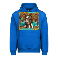 Cobalt Western Cute Pig Urban Hoodie - LillyAllenDesigns