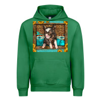 Emerald Western Cute Pig Urban Hoodie - LillyAllenDesigns