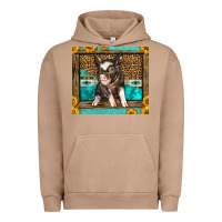Pigment Burro Western Cute Pig Urban Hoodie - LillyAllenDesigns