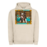 Pigment French Oak Western Cute Pig Urban Hoodie - LillyAllenDesigns