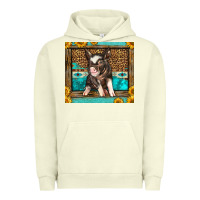 Pigment Pistachio Western Cute Pig Urban Hoodie - LillyAllenDesigns