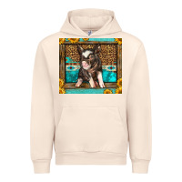 Sandshell Western Cute Pig Urban Hoodie - LillyAllenDesigns