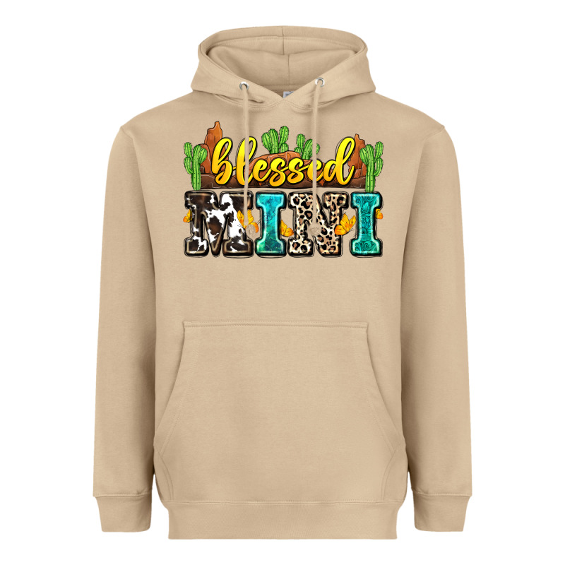 Blessed Mini Heavyweight Hoodie by Zillion Design Studio | Teevron