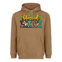 Toasted Coconut blessed mini Heavyweight Hoodie - Zillion Design Studio