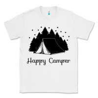 White camping Classic Tee - Unal Design