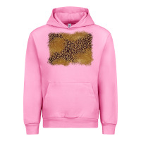 Fuchsia Pink leopard background Urban Hoodie - BarkalooDesign