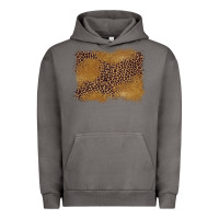 Pigment Tornado leopard background Urban Hoodie - BarkalooDesign