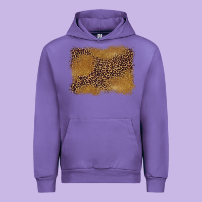 Leopard Background Urban Hoodie Designed By Barkaloodesign