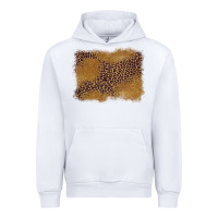 White leopard background Urban Hoodie - BarkalooDesign