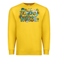 Lemon school nurse Premium Sweatshirt - CowhideDigitalArt
