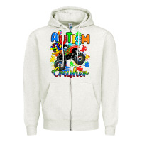 Autism Crusher Zipper Hoodie | Teevron