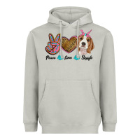 Moon Dust peace love beagle Heavyweight Hoodie - RanaPortraitStore