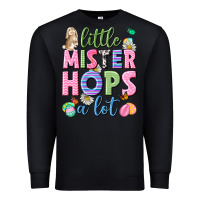 Black Little mister hops a lot Easter Premium Sweatshirt - Neo Western