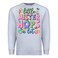 Heather Grey Little mister hops a lot Easter Premium Sweatshirt - Neo Western