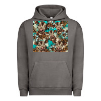 Pigment Tornado western cowhide sunflower baby cow Urban Hoodie - BarkalooDesign