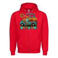 Red country roads take me home Zipper Hoodie - RanaPortraitStore