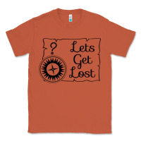 Copper lets get lost Classic Tee - Unal Design