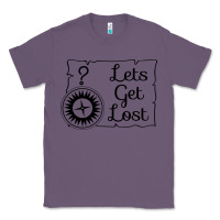 Lavender lets get lost Classic Tee - Unal Design