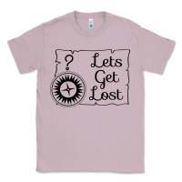 Lilac lets get lost Classic Tee - Unal Design