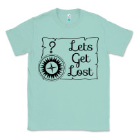 Seafoam lets get lost Classic Tee - Unal Design