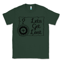 Sports Green lets get lost Classic Tee - Unal Design