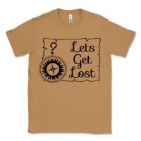 Toasted Coconut lets get lost Classic Tee - Unal Design