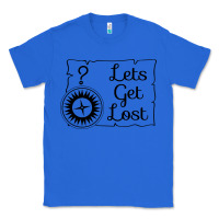 True Royal lets get lost Classic Tee - Unal Design