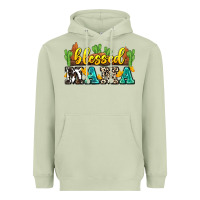 Matcha blessed mama Heavyweight Hoodie - Zillion Design Studio