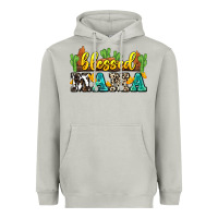 Moon Dust blessed mama Heavyweight Hoodie - Zillion Design Studio