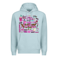 Blue Mist come on nurse lets go party Premium Hoodie - AdoDesignShop