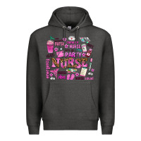 Charcoal Heather come on nurse lets go party Premium Hoodie - AdoDesignShop