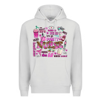 Dove Grey come on nurse lets go party Premium Hoodie - AdoDesignShop