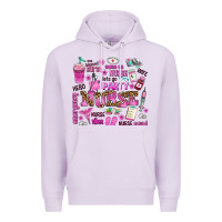 Lilac come on nurse lets go party Premium Hoodie - AdoDesignShop