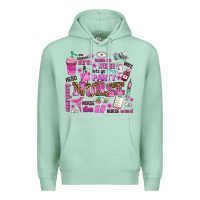 Seafoam come on nurse lets go party Premium Hoodie - AdoDesignShop