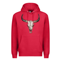Cardinal bullskull Premium Hoodie - Artiststas