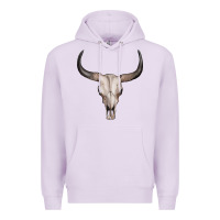 Lilac bullskull Premium Hoodie - Artiststas