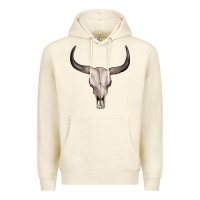 Sandshell bullskull Premium Hoodie - Artiststas