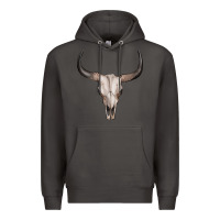 Smoke bullskull Premium Hoodie - Artiststas