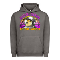 Pigment Tornado doge coin to the moon 80's retro sunset Urban Hoodie - Jasminsmagicworld