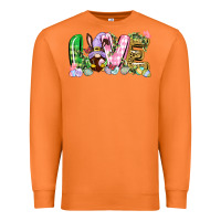 Carrot Love Easter gnome Easter Day Premium Sweatshirt - CowGirlArtShop