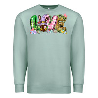 Seafoam Love Easter gnome Easter Day Premium Sweatshirt - CowGirlArtShop