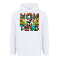 White mom of twins Heavyweight Hoodie - Zillion Design Studio