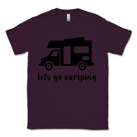 Plum lets go camping Classic Tee - Unal Design