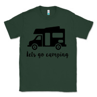 Sports Green lets go camping Classic Tee - Unal Design