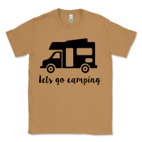 Toasted Coconut lets go camping Classic Tee - Unal Design