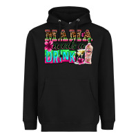 Black mama needs a drink Heavyweight Hoodie - Zillion Design Studio