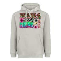 Moon Dust mama needs a drink Heavyweight Hoodie - Zillion Design Studio